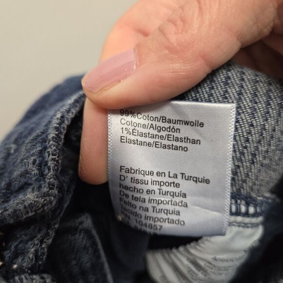 Adriano Goldschmied AG Denim Overalls Ribbed Jumpsuit Sz XS Chambray Calli - Picture 10 of 11